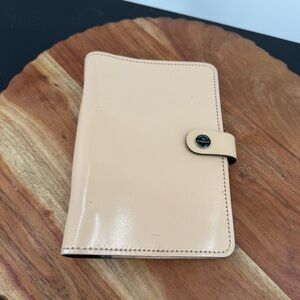 Filofax The Original Patent Personal Organizer in nude-colored leather